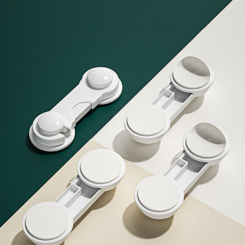 10 個ベビー安全ロックキャビネットロックルームロック引き出しロック抗ピンチフォリオロック安全保護製品