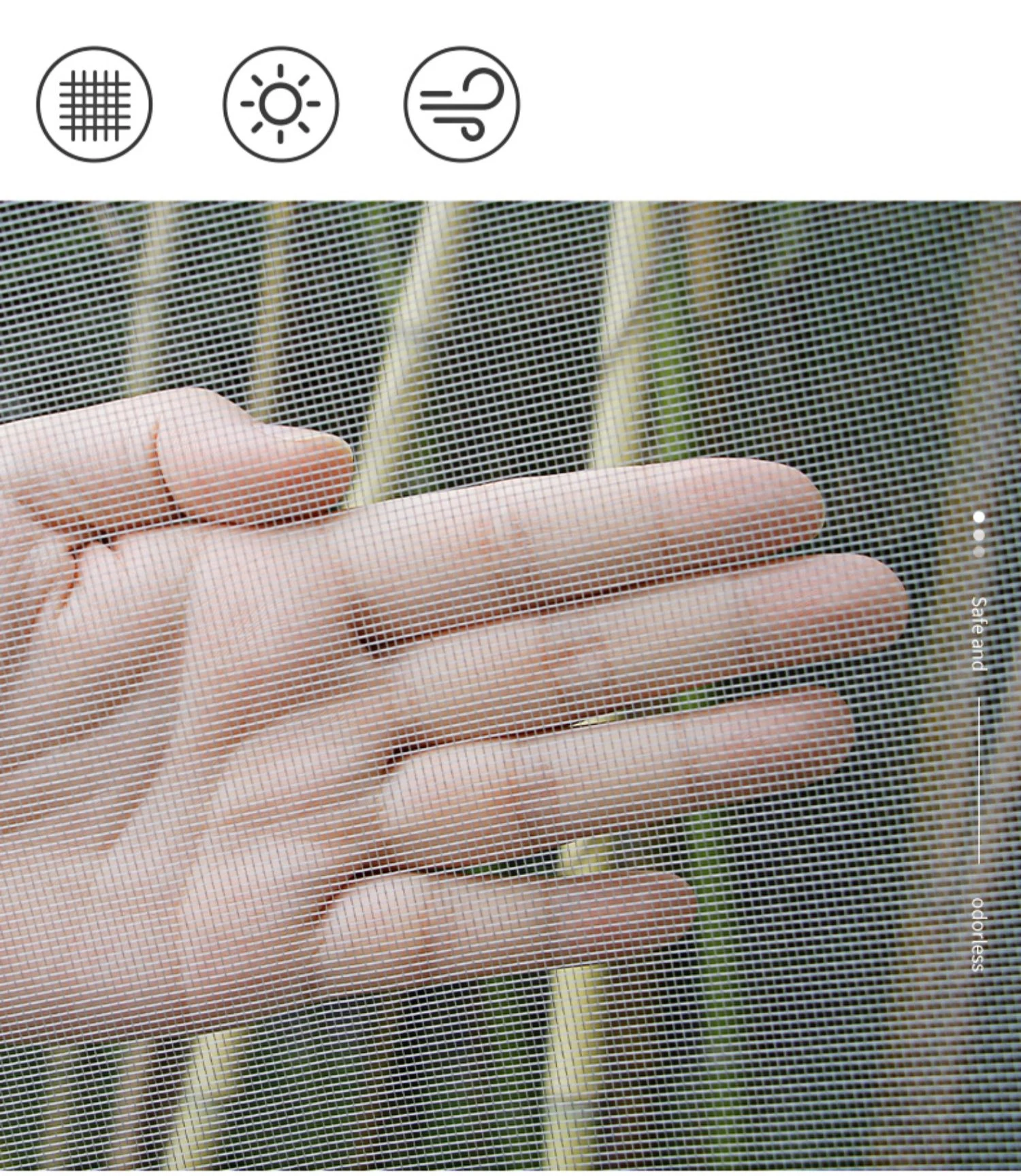 White,custom size anti mosquito window,zipper window screen,self-adhesive window mesh mosquito net,Invisible sheer,anti mosquito
