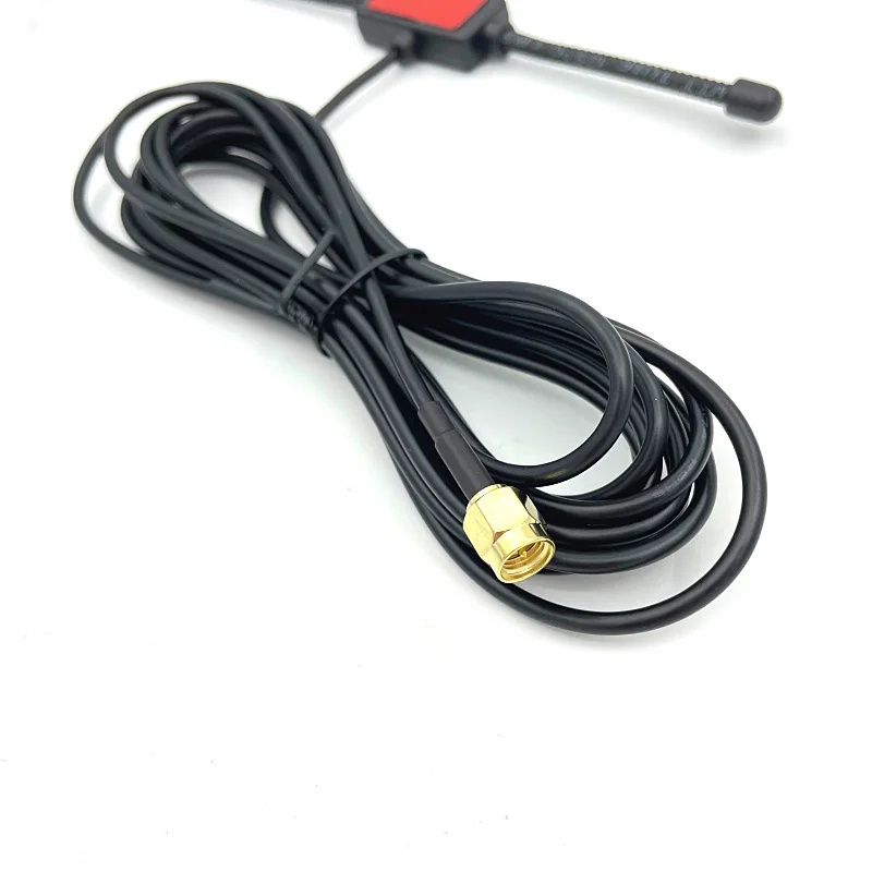 Antenna 433 MHz Corno Patch Antenna SMA Maschio Con Cavo 1.5 M 3 M RG174 per Ham Radio Modello DTU Walkie Talkietc