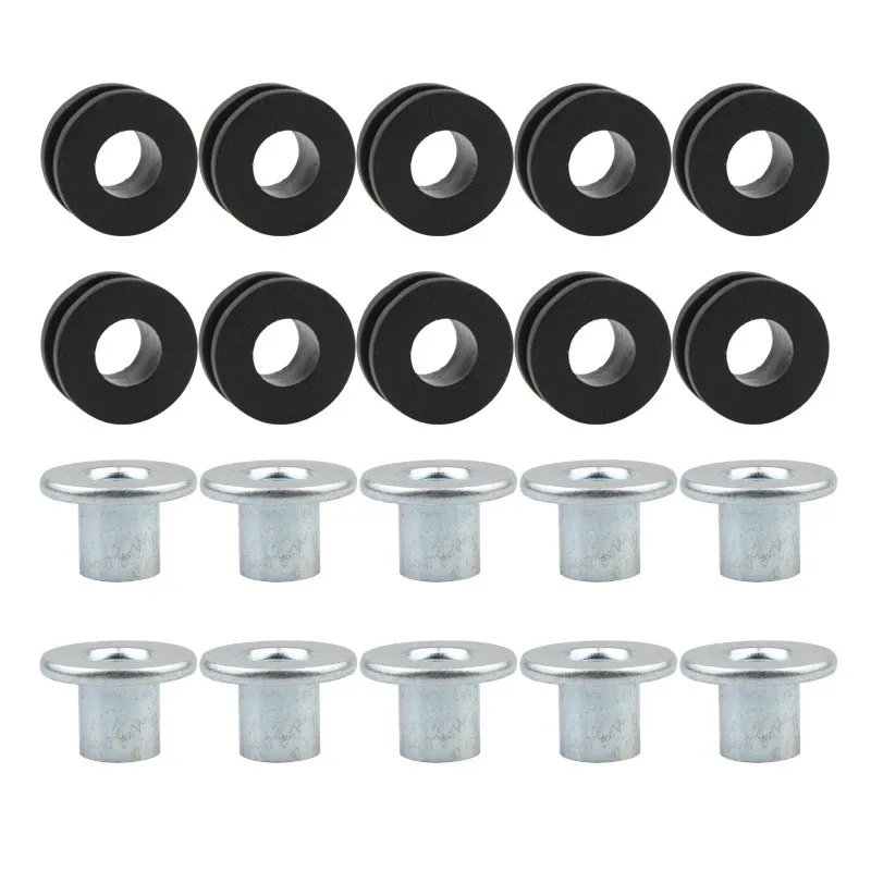 10 Stuks Motorfiets Rubberen Grommets Bolt Assortiment Kits Kuip Bouten Overdrukventiel Kussen Buffer Wasmachine Shock Bus Kit