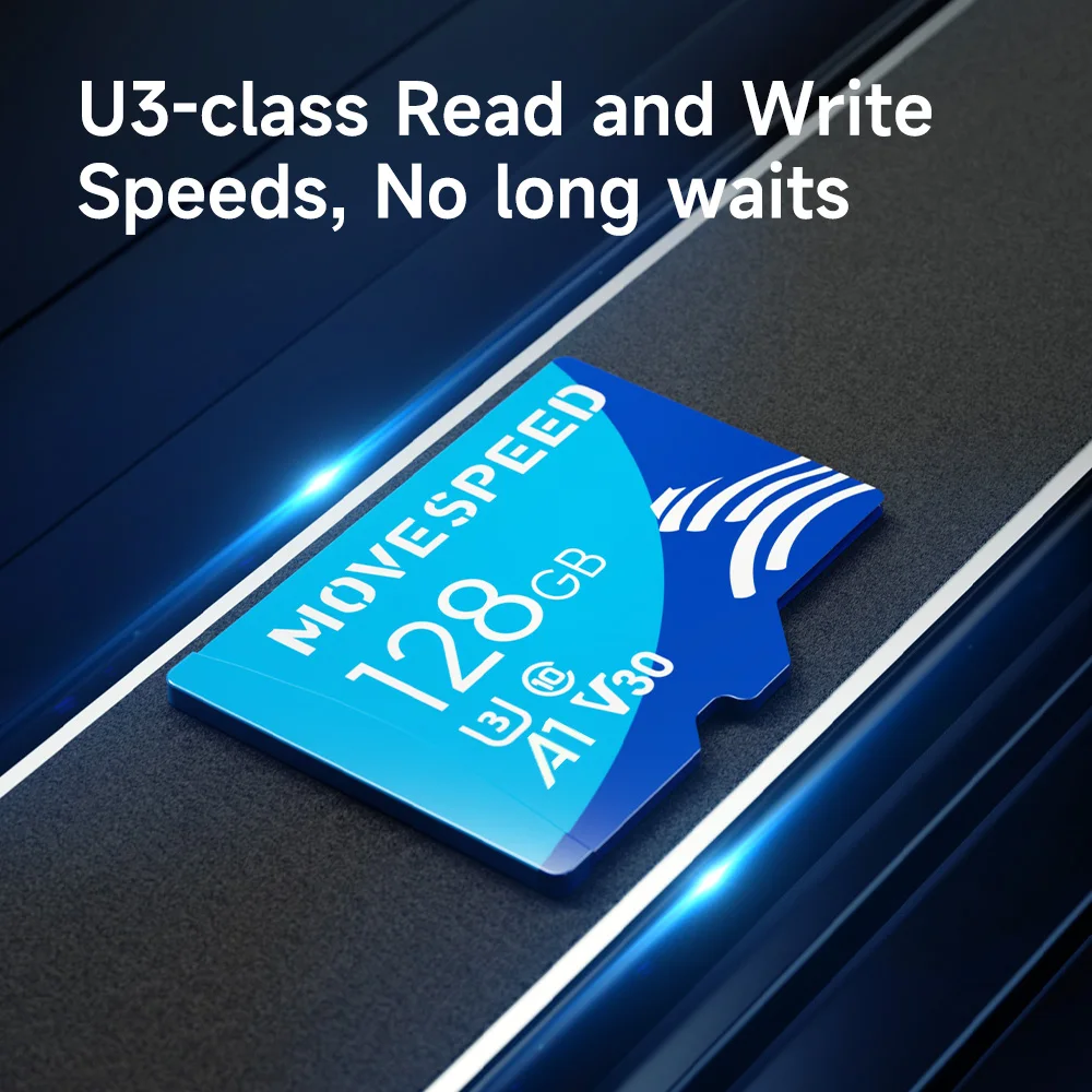 MOVESPEED U3 Mini SD Card 512GB High Speed Flash Memory Card Up To 100MB/s 128GB 400GB 64GB 32GB TF Card for Camera DV