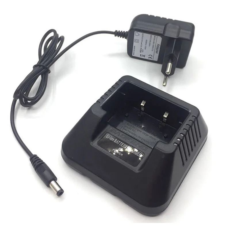 Baofeng-Walkie talkie UV-5R用のデスクトップ急速バッテリー充電器,双方向ラジオ,UV-5Rプラス,UV-5RA,5rb,5rc,5re,DM-5R, BF-F8HP, BF-F9用