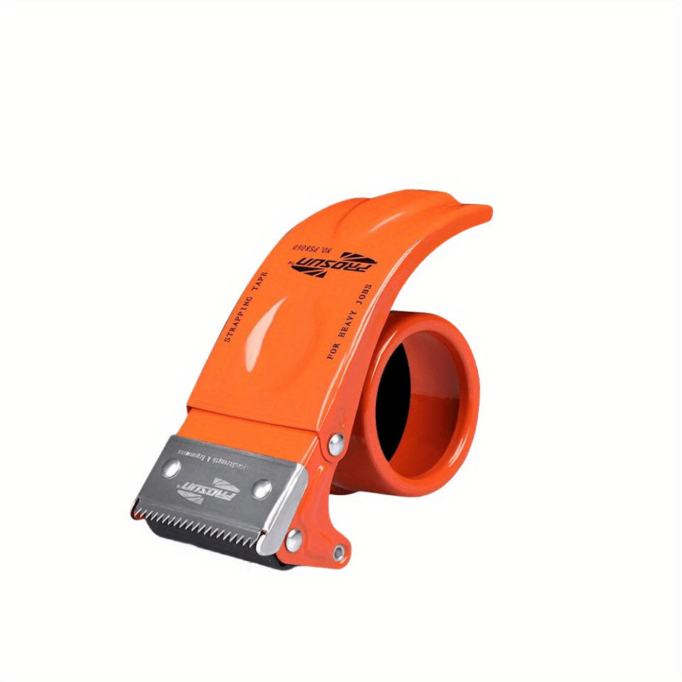 Dispenser di nastro da imballaggio portatile per carichi pesanti, taglio e sigillatura automatici, struttura metallica, utilizzato per una efficiente sigillatura di scatole
