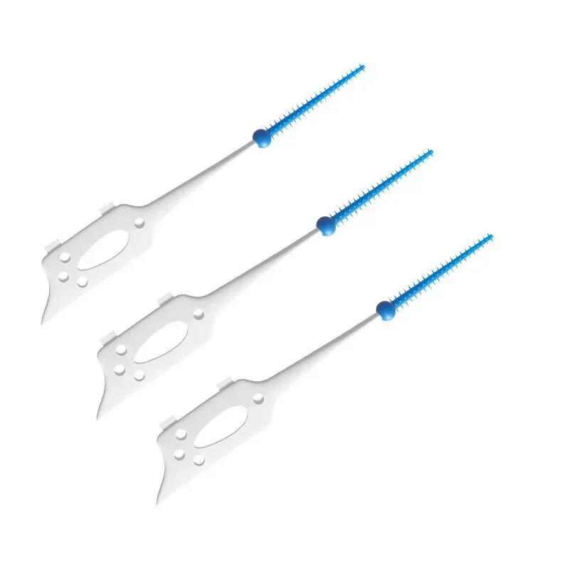 40/120pcs Interdental brush Food grade silicone clean tooth crevices Dental care box toothpicks dental odontología