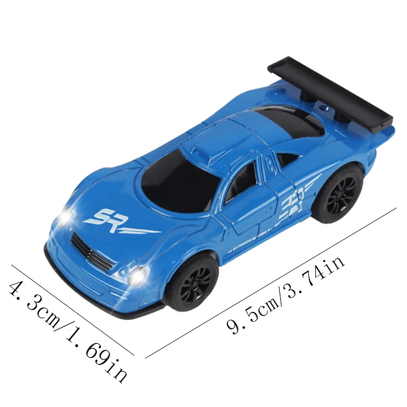 スロットレースカー 1/43 セット電気 Circuito Coche Accesorios Scalextric コンパクトカレラ Go Ninco Scx