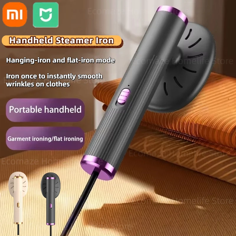 Ручной отпариватель Xiaomi, утюг, USB портативный мини-машина для одежды, быстрый нагрев, дорожная машина для прессования ткани с ручкой для домашнего использования