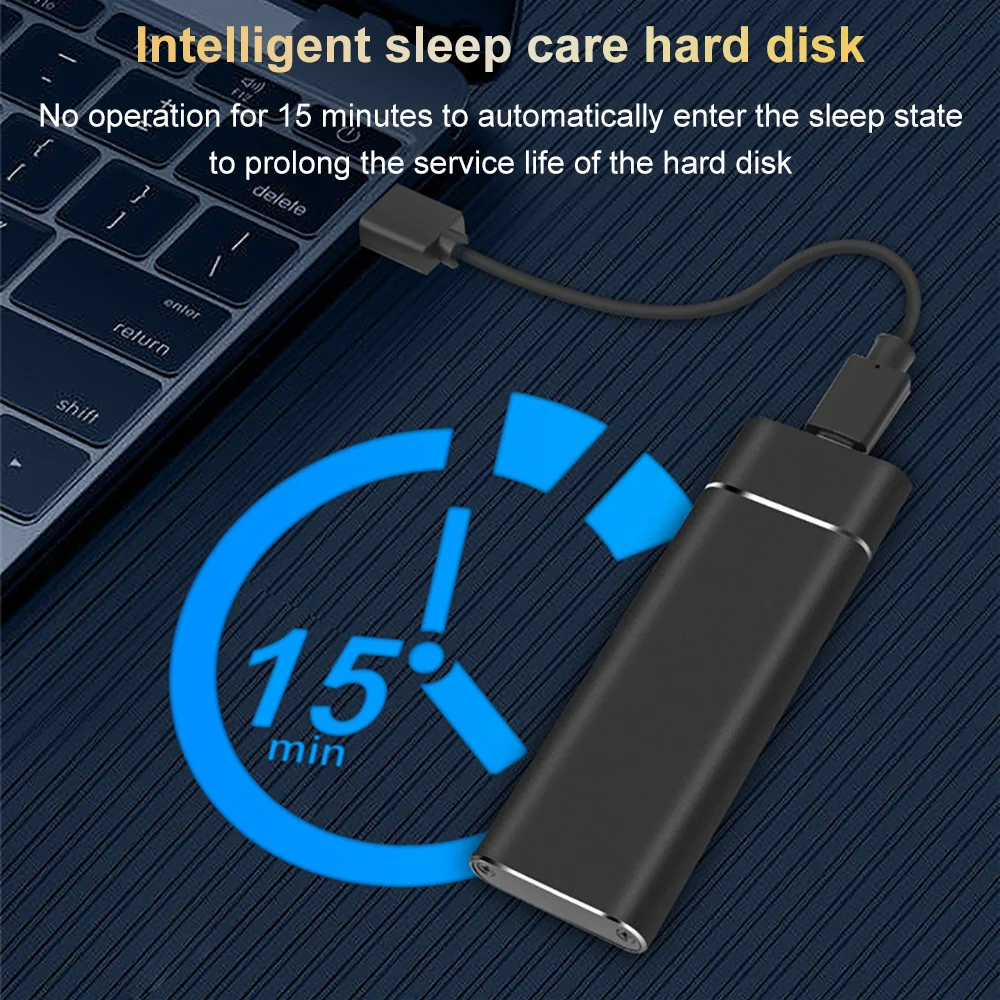 Корпус M2 SSD с двумя протоколами NVMe SATA SSD Адаптер корпуса 10 Гбит/с USB 3.1 Type C Внешний корпус M.2 Поддержка клавиш M Ключи B&M