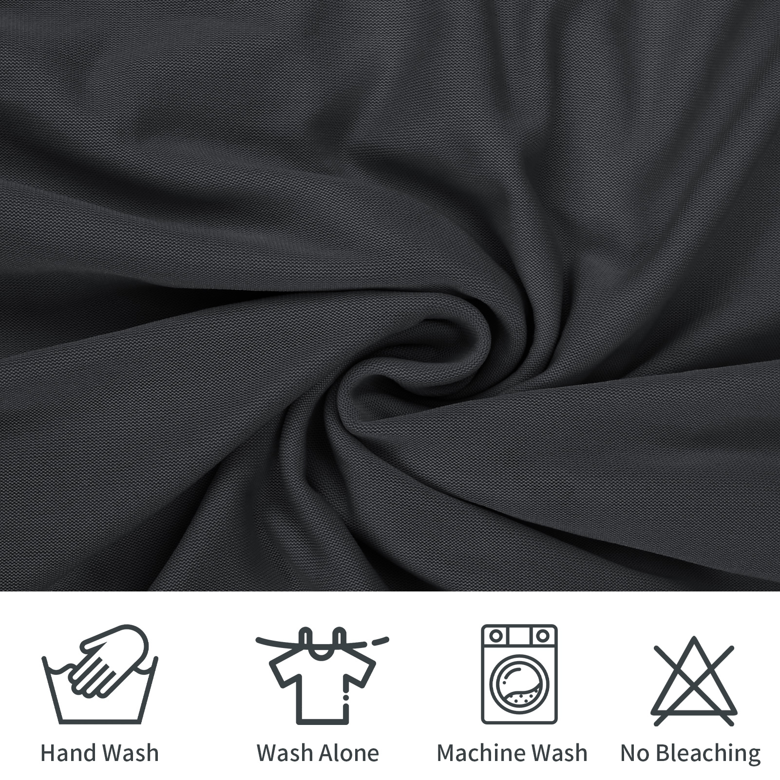 신축성 있는 식당 의자 커버, 미끄럼 방지 시트 슬립 커버, 거실 주방 레스토랑 연회 호텔 홈 데코, 4 개