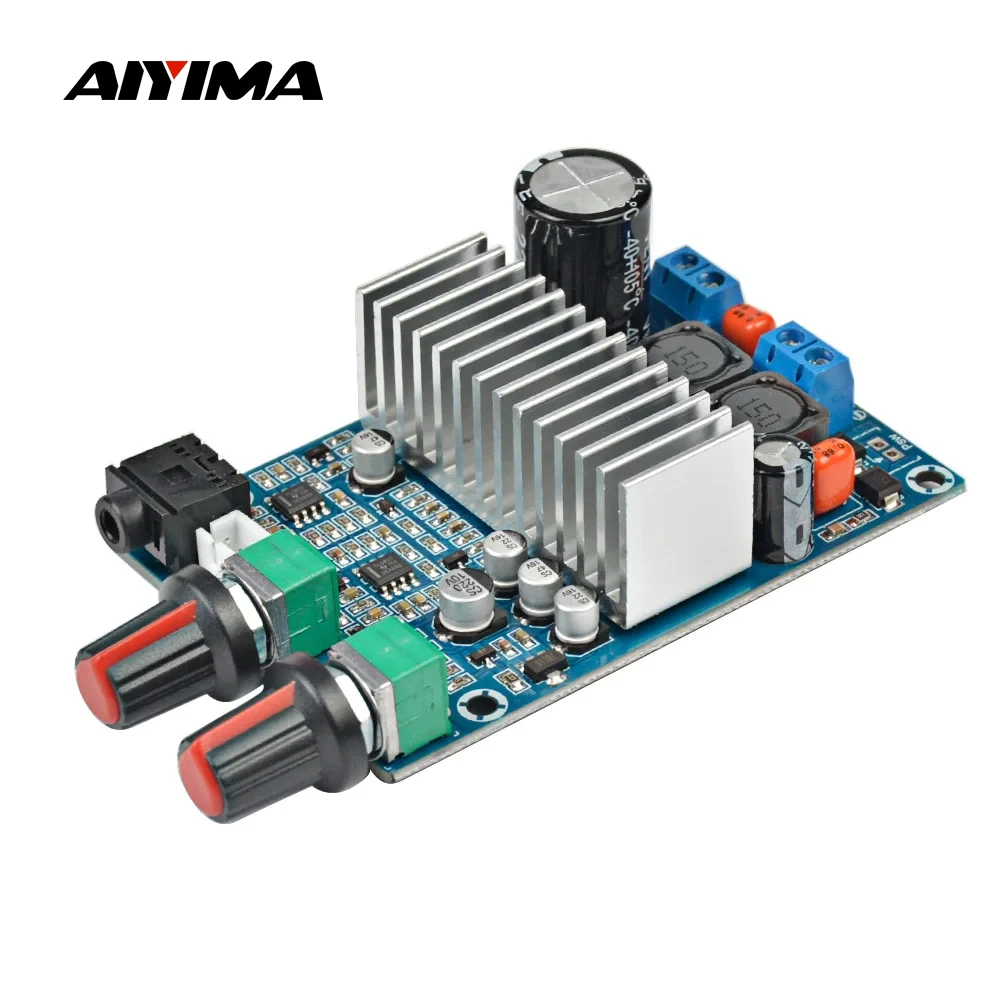 AIYIMA TPA3116 Loa Siêu Trầm Bảng Mạch Khuếch Đại TPA3116D2 Bộ Khuếch Đại Âm Thanh 100W Bass Đầu Ra DC12-24V