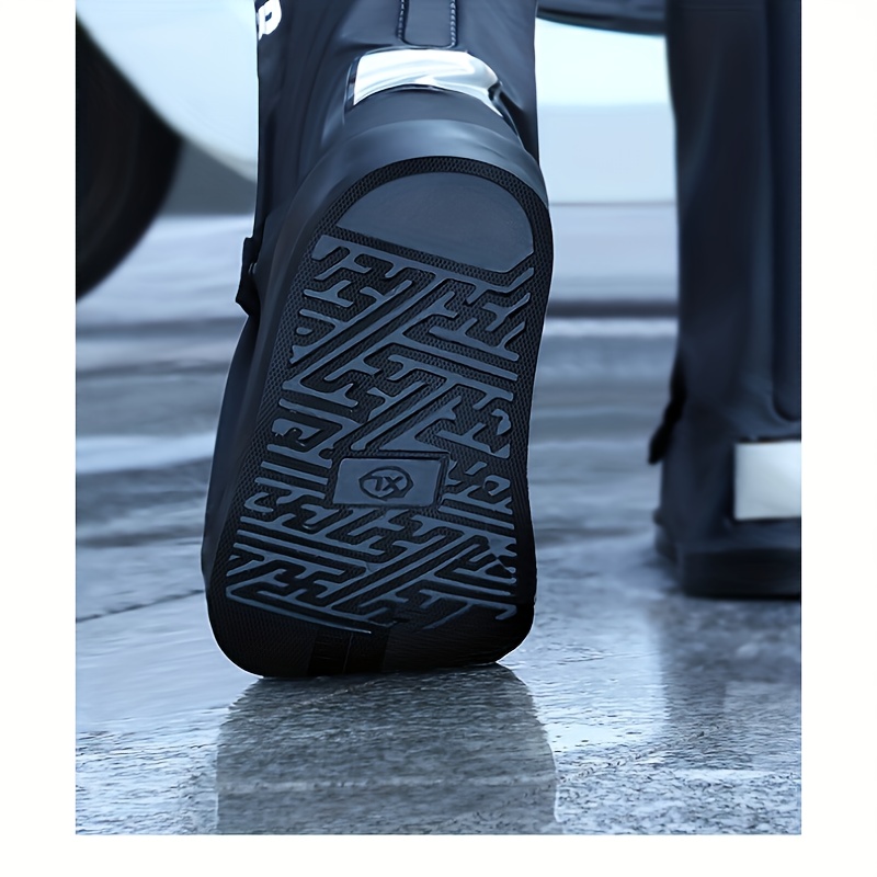 Motor Hoge Buis Regenlaarzen Waterdicht Reflecterend Antislip Schoeisel Motor Fietsen Fiets Herbruikbare Bescherming Accessoires
