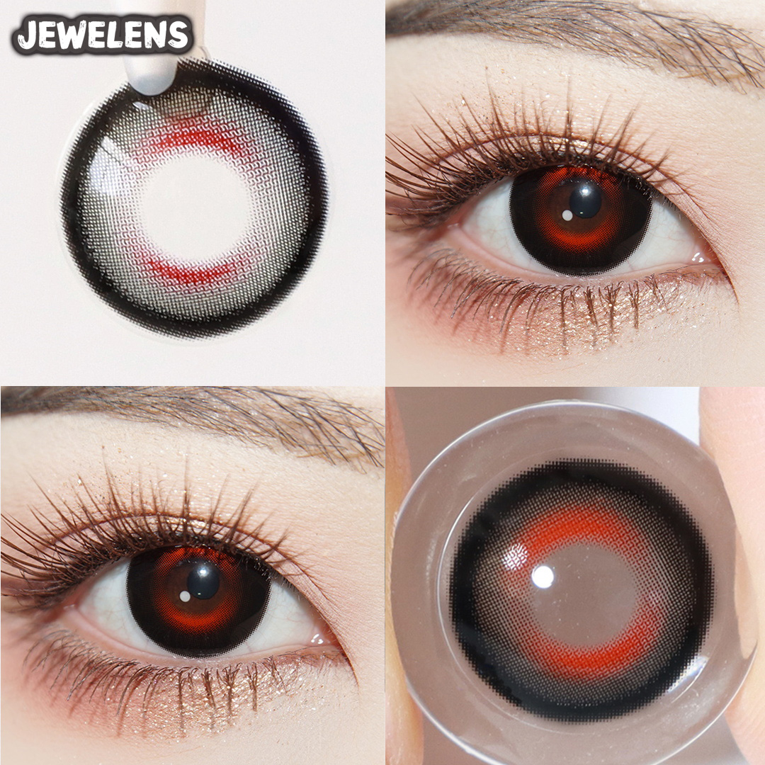 JeweLens Alien Stage Косплей Цветные контактные линзы Аниме Иван Till Pupil 6 месяцев 1 пара линз для Хэллоуина