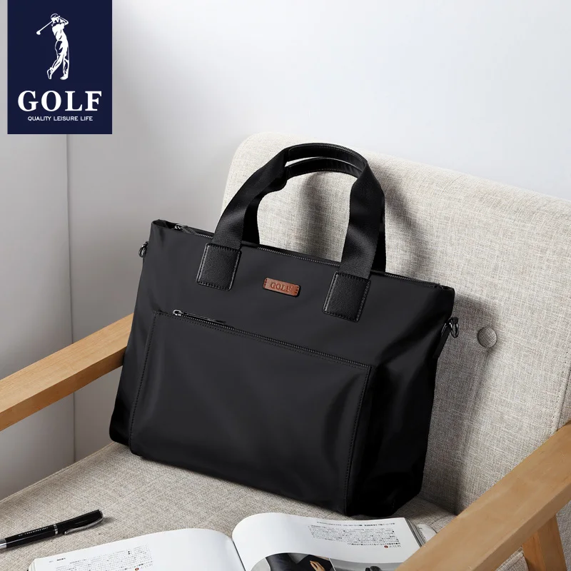 GOLF Borse da lavoro per uomo Valigetta da ufficio Computer da viaggio Borsa da 15 pollici Borsa a tracolla Borsa a tracolla di grande capacità di alta qualità