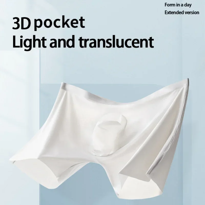 Ice InjMen-Boxers sans couture pour hommes, caleçons masculins, culottes, sous-vêtements sexy, slips, caleçons, caleçons