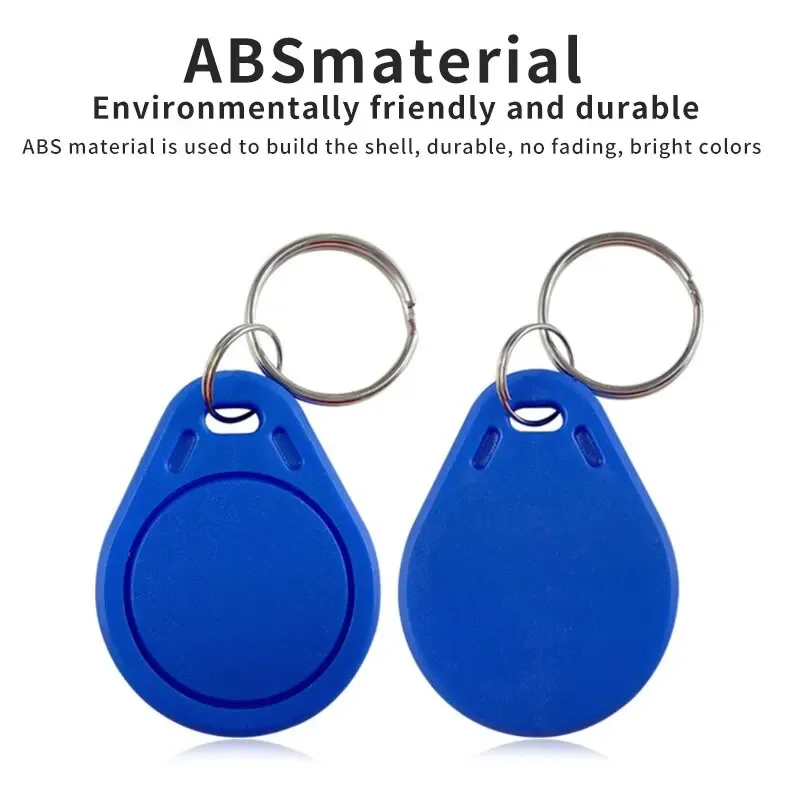 5YOA 10/20PCS RFID 13,56 MHz IC Keyfobs Nur Lesen Tags Zugangskontrolle S50 Token Anwesenheitsmanagement Schlüsselanhänger