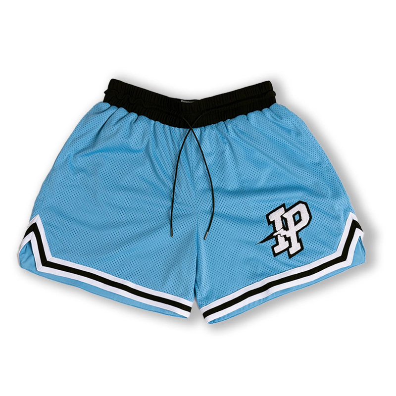 Été nouveau logo brodé décontracté hommes shorts maille séchage rapide mode quart pantalon ample course basket-ball entraînement pantalon