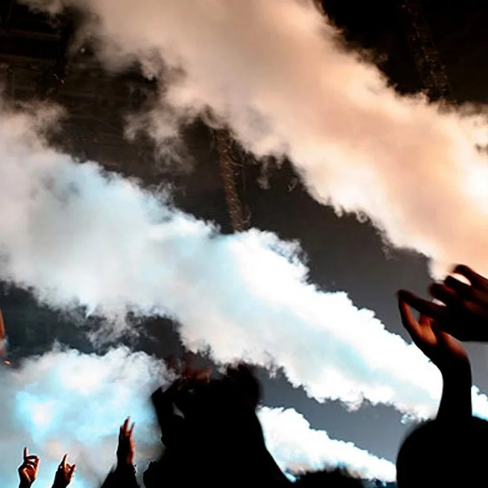 Equipo de Dj de China, luz de escenario, efecto de humo criogénico, control dmx 512, máquina de chorro de co2 digital para escenario, boda, fiesta disco