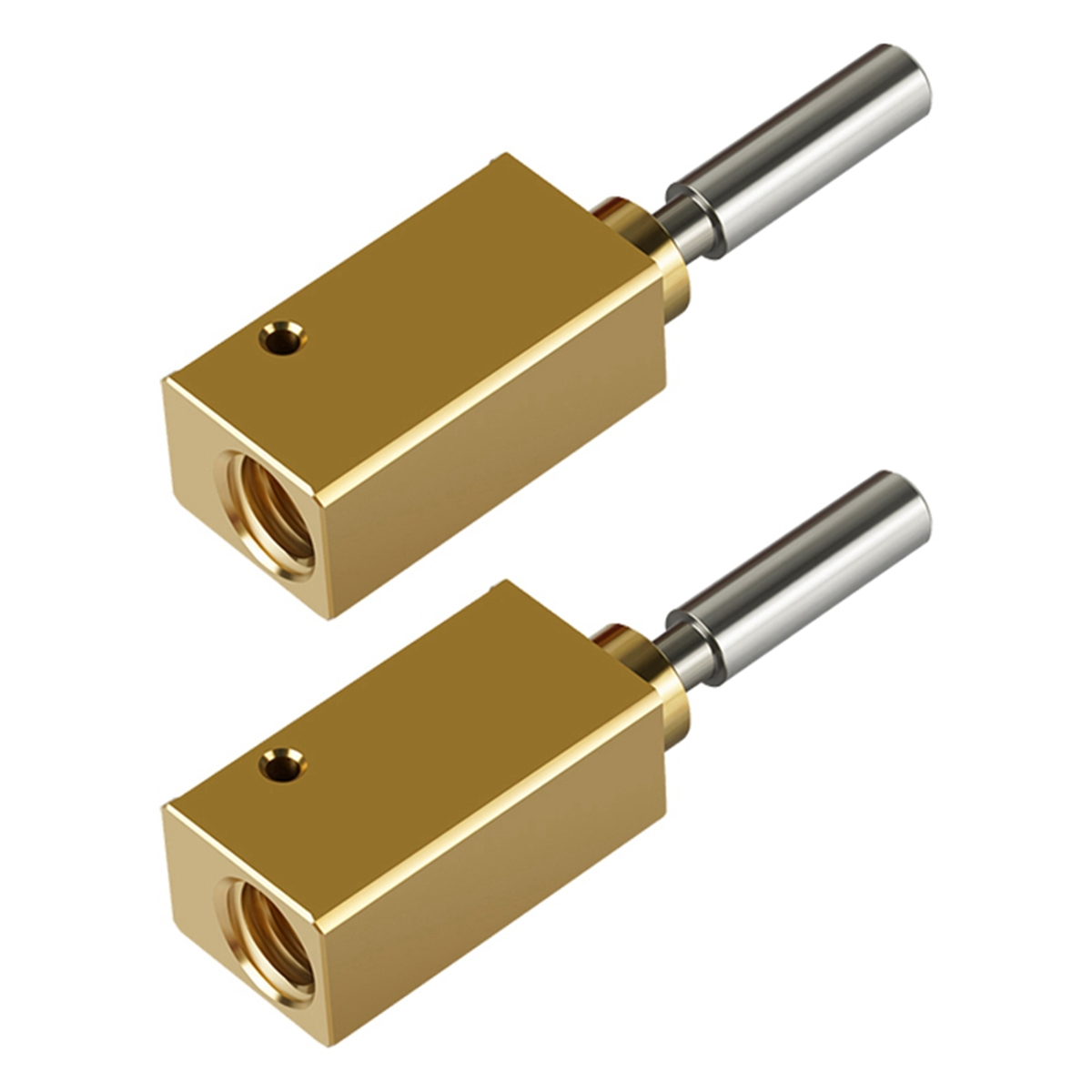 2 Stück für Neptune 4 max/4 plus 3D-Drucker Metall Hotend 3D-Drucker Zubehör für Messing Hotend Kit