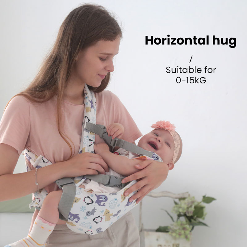 ใหม่ 0-48 เดือน Ergonomic Baby Carrier เด็กทารก Hipseat Sling ด้านหน้า Kangaroo Baby Wrap Carrier สําหรับเดินทางทารก