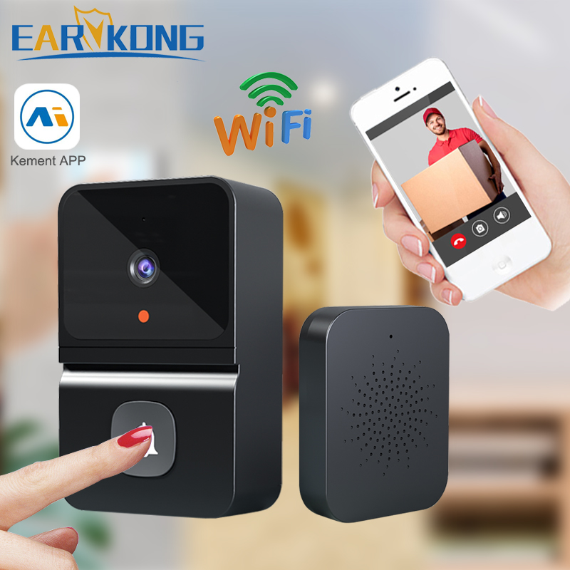 Intelligent Wireless Doorbell Home Welcome Doorbell Waterproof 300m Remote Smart Door Bell Chime EU UK US Plug Optional