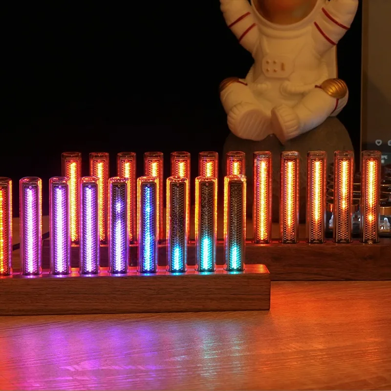 LED Audio Lights Music Pick Up Audio Spectrum Lights Esports Room Atmosphere Lights Games Room Table Decoration Gifts