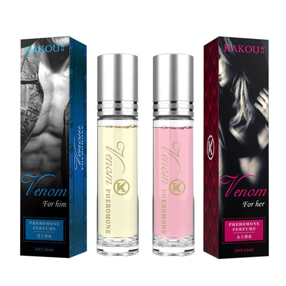El aceite esencial de feromonas de bola de 10ml atrae el sexo opuesto fragancia duradera de larga duración para mujeres y hombres buen olor
