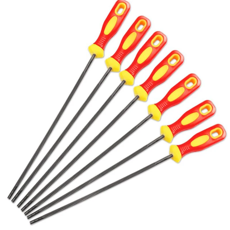 Vòng Thép Carbon Cao Cấp Mài Cưa Máy Cưa Xích Tập Tin Xù Cho Đồ Gỗ Cưa Máy Tập Tin 4Mm Máy Cưa Xích Tập Tin 1PC