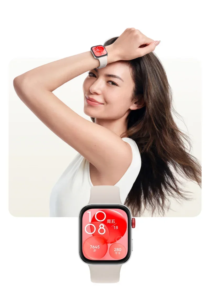 Huawei用シリコンスポーツストラップ,スマートウォッチアクセサリー,公式,1:1,fit3,2024