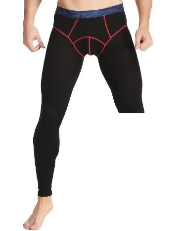 Öffnen gabelung Männer Compression Shorts 3/4 Cropped Hosen Basis Schicht Übung Hose Laufhose Basketball-Training Sport