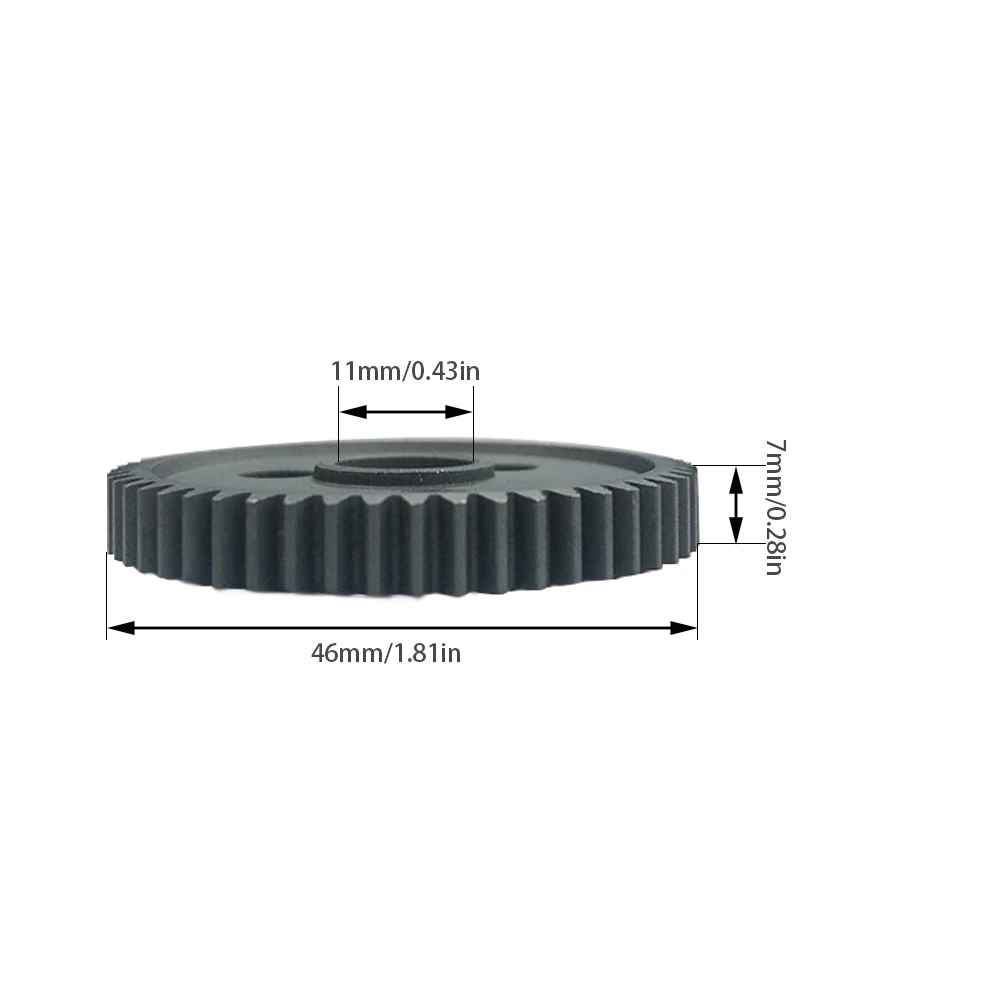 Piñón 32P 5mm 13T-21T y M0.8 11mm 54T engranaje grande engranaje de Motor de acero endurecido para coche Traxxas Slash E-REVO Summit 1/10 RC