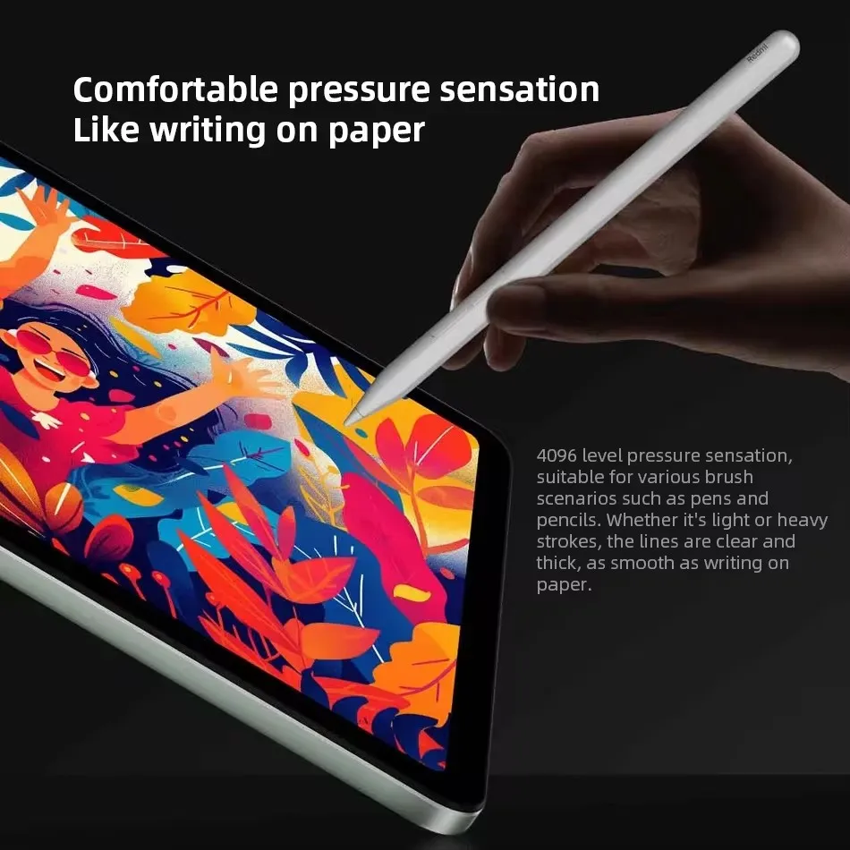 Oryginalny długopis Stylus Redmi 240Hz rysowaniem zrzutu ekranu ekranu tabletu z ekranem dotykowym 4096 poziom typu C ładowanie tylko dla Redmi Pad Pro