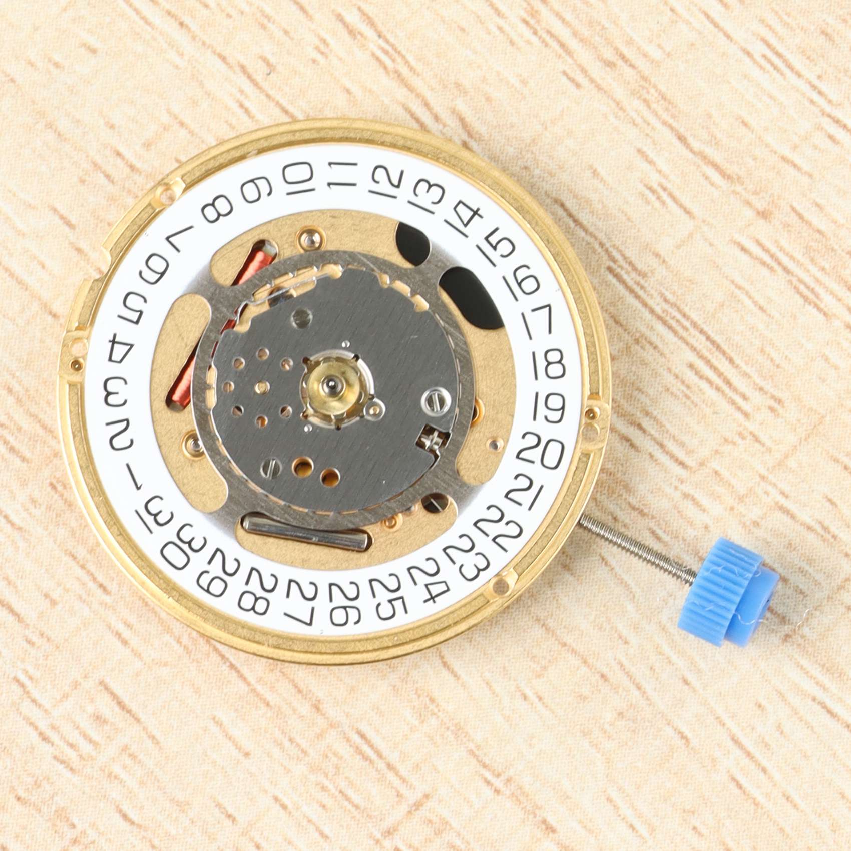 BABQ Swiss for ETA F06.111 and F06.115 Watch Quartz Movement Date At 3' Watch Repair Parts and Adjusting Stem