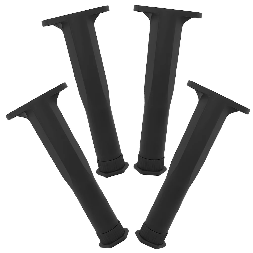 4 Pcs Bed Frame Support Legs Adjustable Replacement Center for Base Frames Furniture Slats Reinforcement Kit