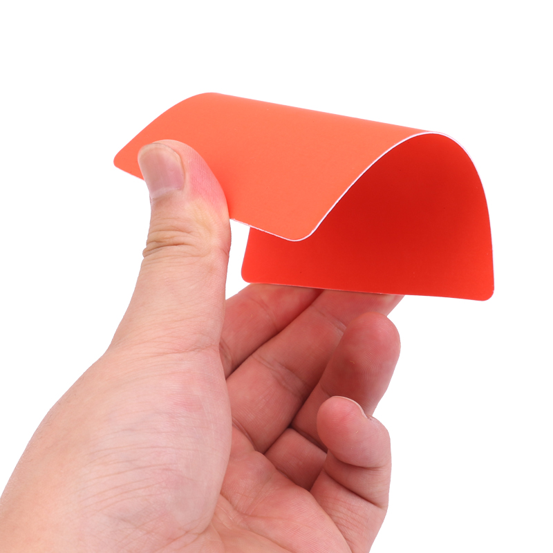 2PCS 4PCS 6PCSฟุตบอลผู้ตัดสินสีแดงสีเหลืองการ์ดการแข่งขันฟุตบอลผู้ตัดสินเครื่องมือคําเตือนและEjectionการ์ด