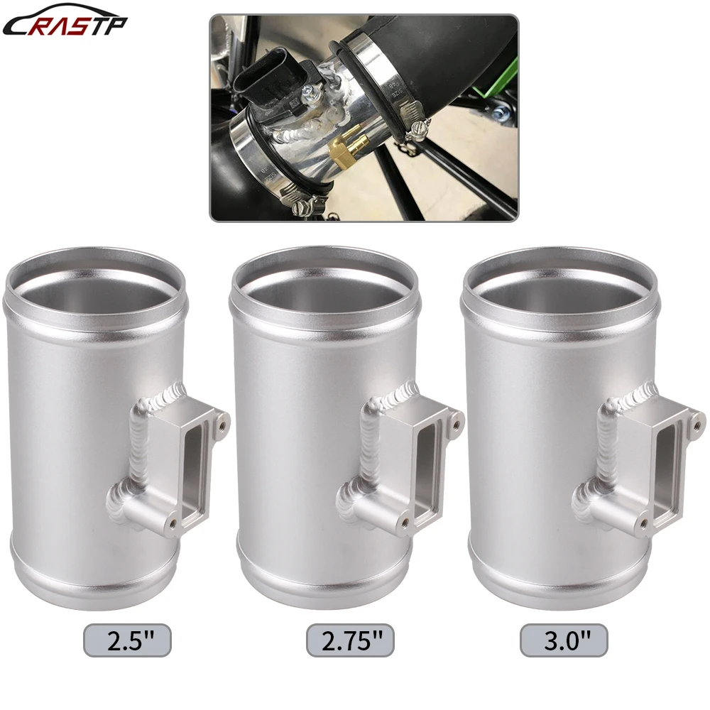 Liga de alumínio sensor fluxo ar do carro montagem base medidor entrada para vw nissan honda civic ford maf adaptador medidor entrada ar maf006