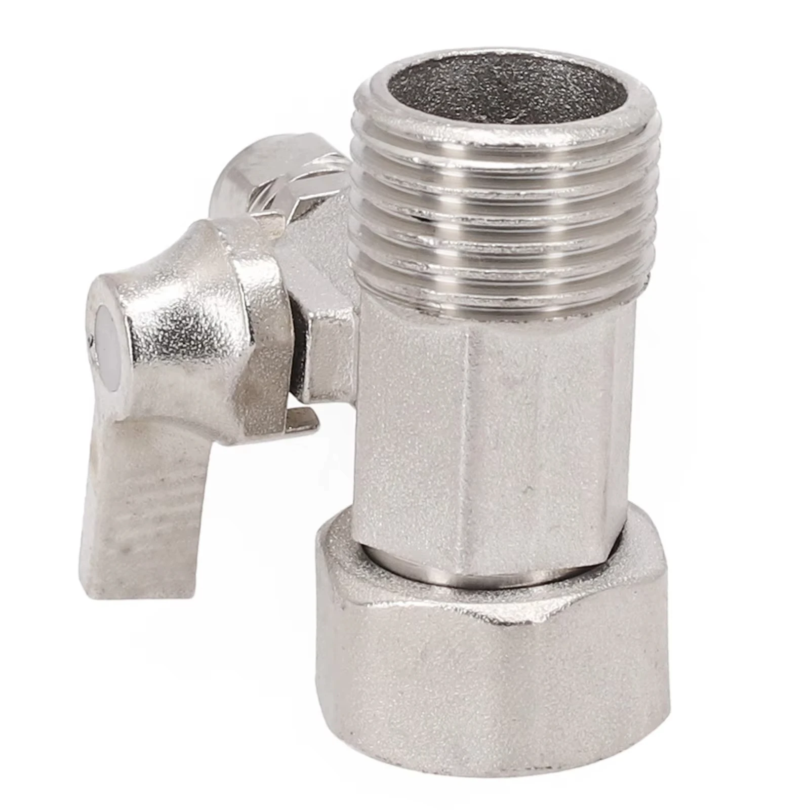 RO Feed Water Adapter 1/2\" ถึง 1/4\'\' พร้อมปิดวาล์ว Tap Tee B น้ําร้อนเย็นท่อ Home อุปกรณ์เสริม