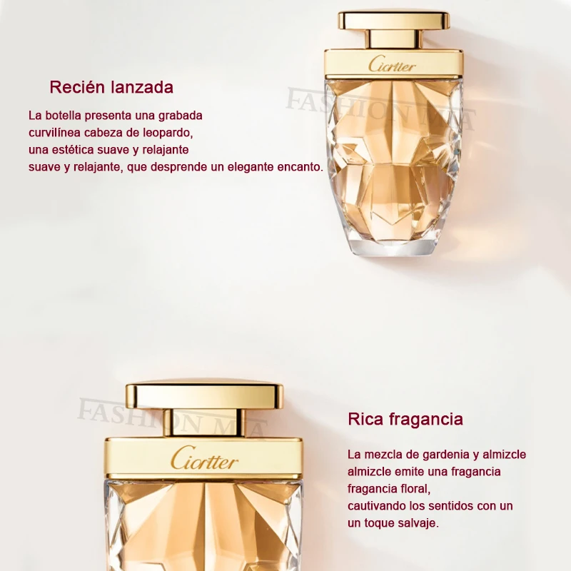 Caliente 30ml marca Perfume guepardo fragancia de larga duración Spray Gardenia Perfume para regalo de Perfume de mujer