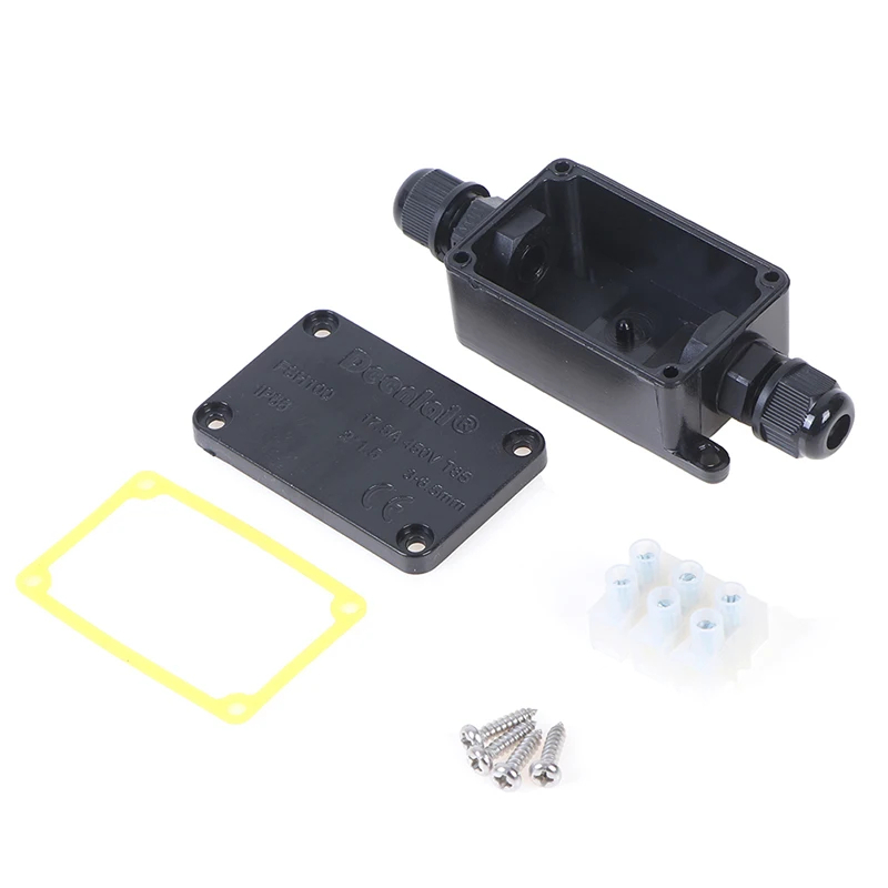 2 ทิศทางกลางแจ้งกันน้ํา IP66 สายไฟเชื่อมต่อกล่อง Terminal 450V กล่องสําหรับไฟ LED
