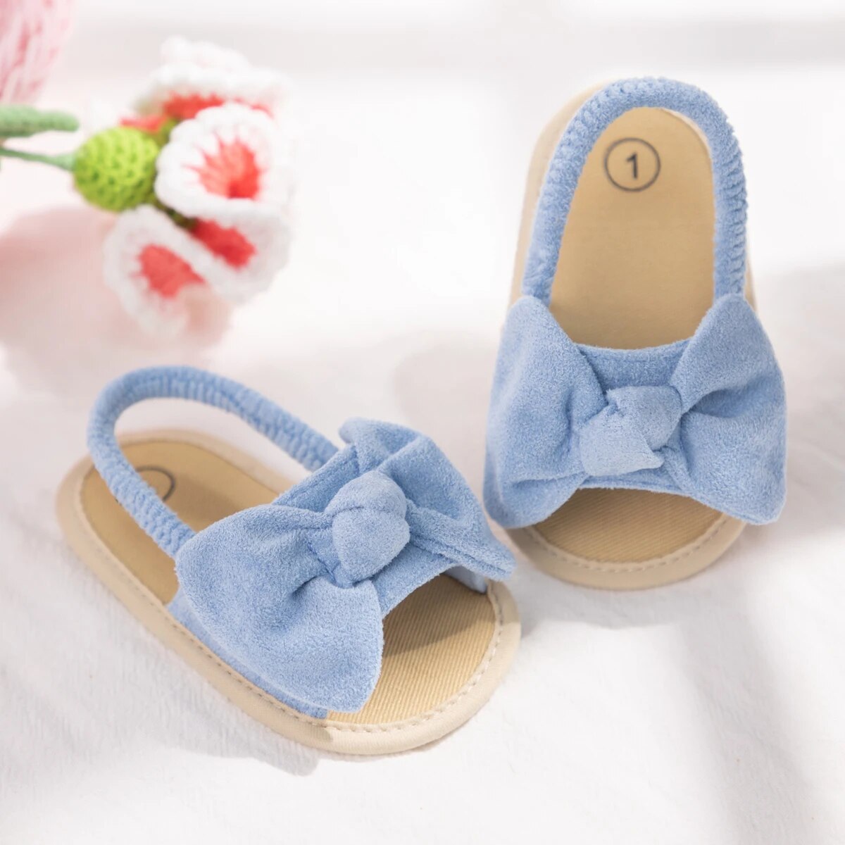 Meckior-Sandalias informales para Bebé y Niño, zapatos transpirables con punta abierta, antideslizantes, para primeros pasos, para verano, fiesta al aire libre y playa