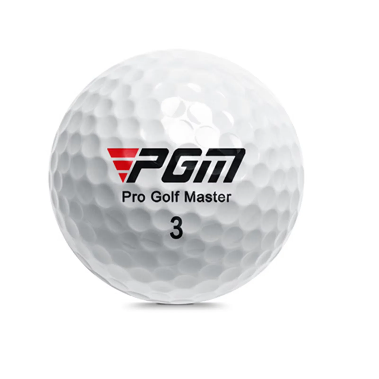 Pelotas de golf PGM premium de tres capas para practicar entrenamiento de rendimiento de competición para disparos rectos a distancia Diseño de golf para deporte