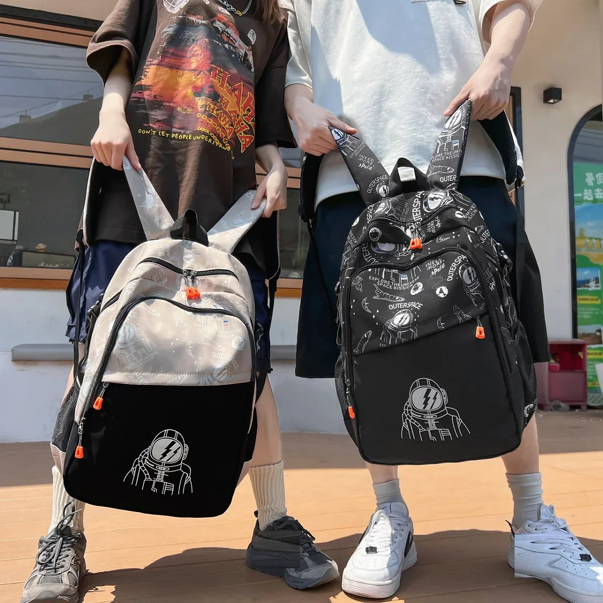 Mochilas de campus personalizadas, bolsas de senderismo de entrenamiento impermeables, mochilas para niños y niñas