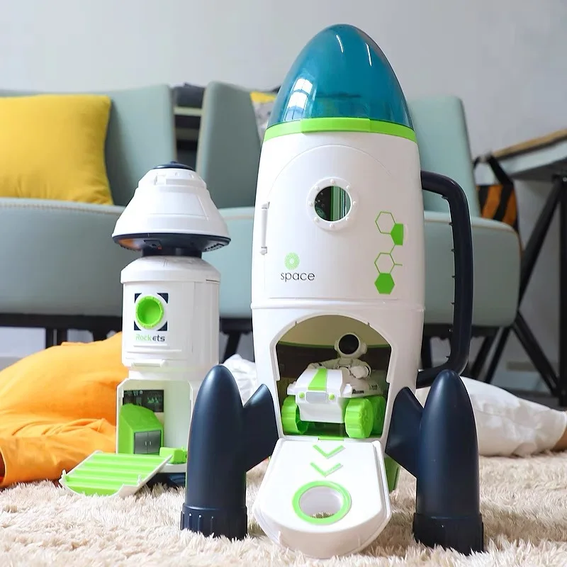 パズル音響光学宇宙おもちゃ宇宙モデル空軍シャトル宇宙ステーションロケット航空シリーズおもちゃ Forkids クリスマスギフト