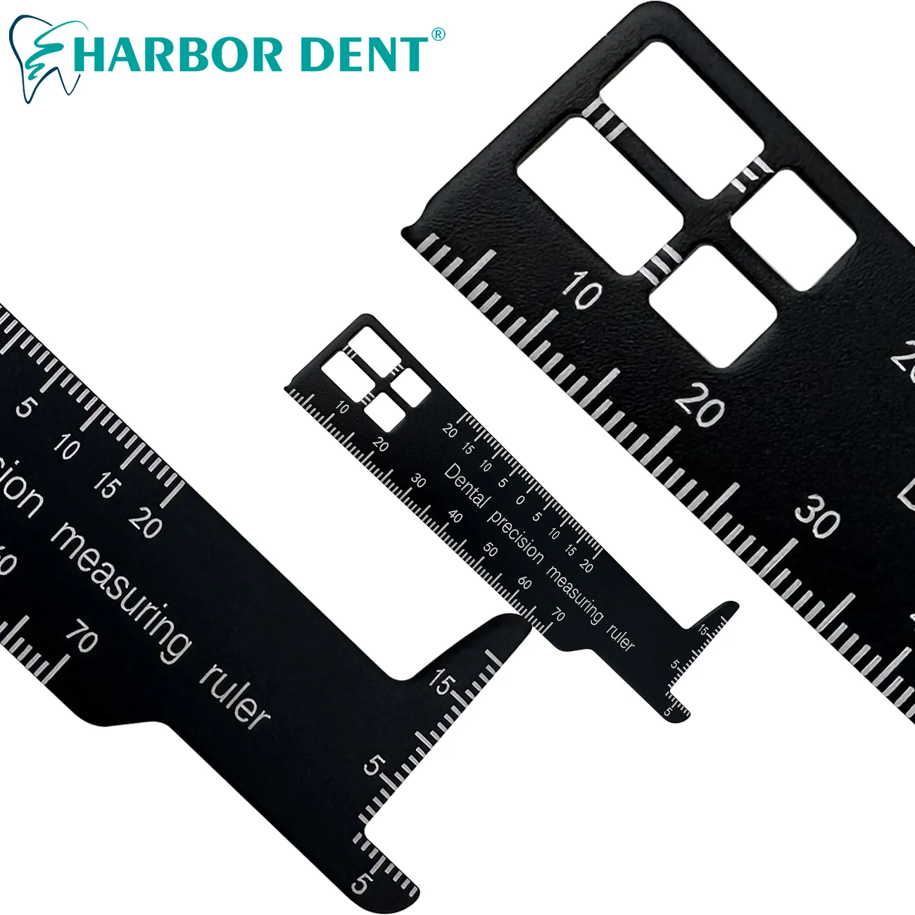 1Pc Dental Precision Measuring Ruler Tooth Gap Photography Medical Tool Span Measure Scale Endodontic Instruments