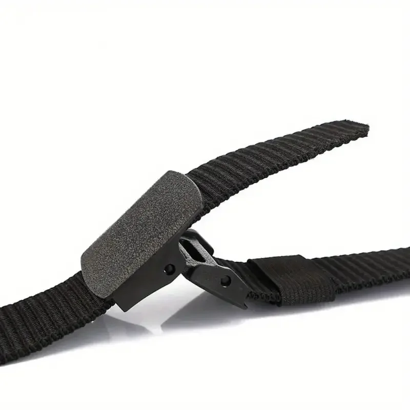 Cinto de nylon com fivela automática, cinto tático multifuncional de lona para caça ao ar livre, cinto masculino de alta qualidade