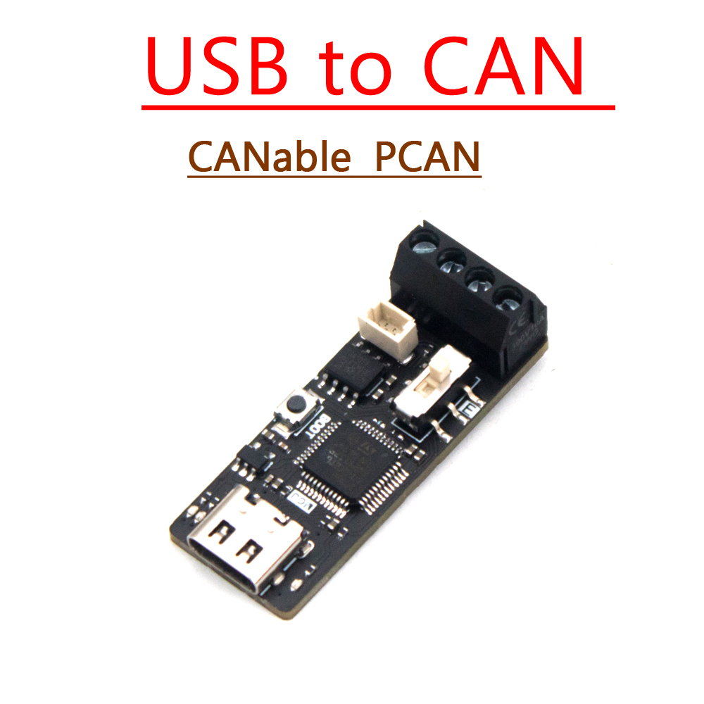Модуль USB-CAN, CANable PCAN Отладчик Инструмент для отладки CAN-шины Для Linux Win10 11 TYPE-C USB Отладка Программное обеспечение Связь