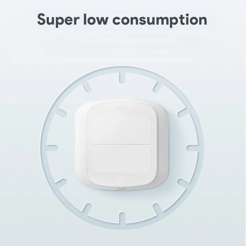 Mới Tuya WiFi/ZigBee 2 Băng Đảng Không Dây 6 Cảnh Công Tắc Nút Nhấn Điều Khiển Chạy Bằng Pin Tự Động Hóa Kịch Bản Cho Tuya các Thiết Bị