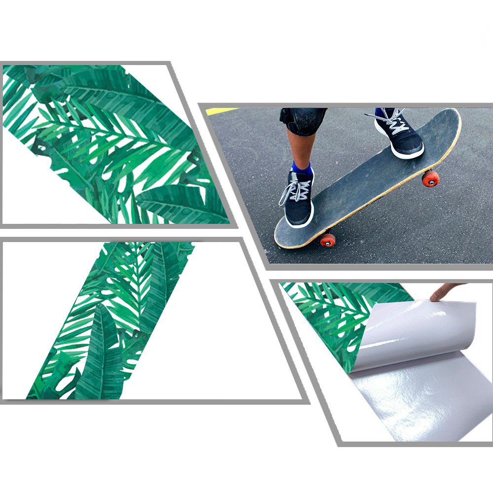 Portable Self-adhesive Waterproof Skateboard Sandpaper Electric Scooter Skate Board Deck Sticker Grip Tape