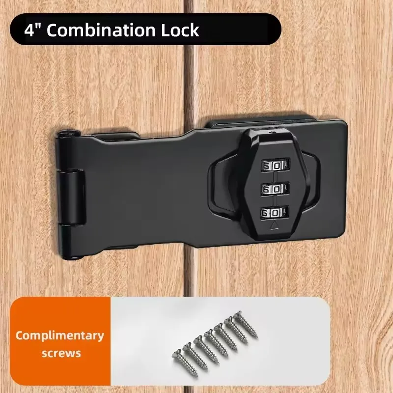 Armario de seguridad para el hogar de 3 dígitos, cerraduras con contraseña, combinación de cajón sin llave, puerta codificada, herrajes para el hogar, aleación de Zinc