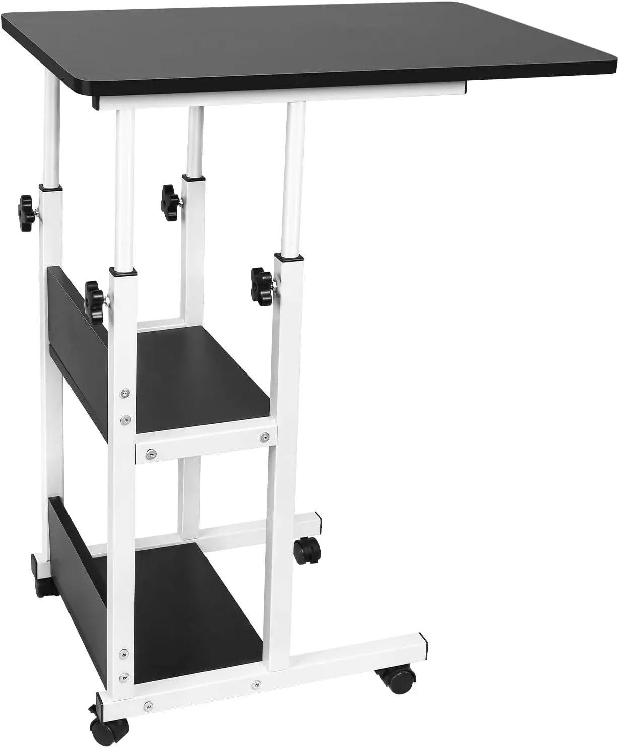 chwarz (60,40,76–86,5 cm) – Laptop-Tisch, PC-Tisch für Büro