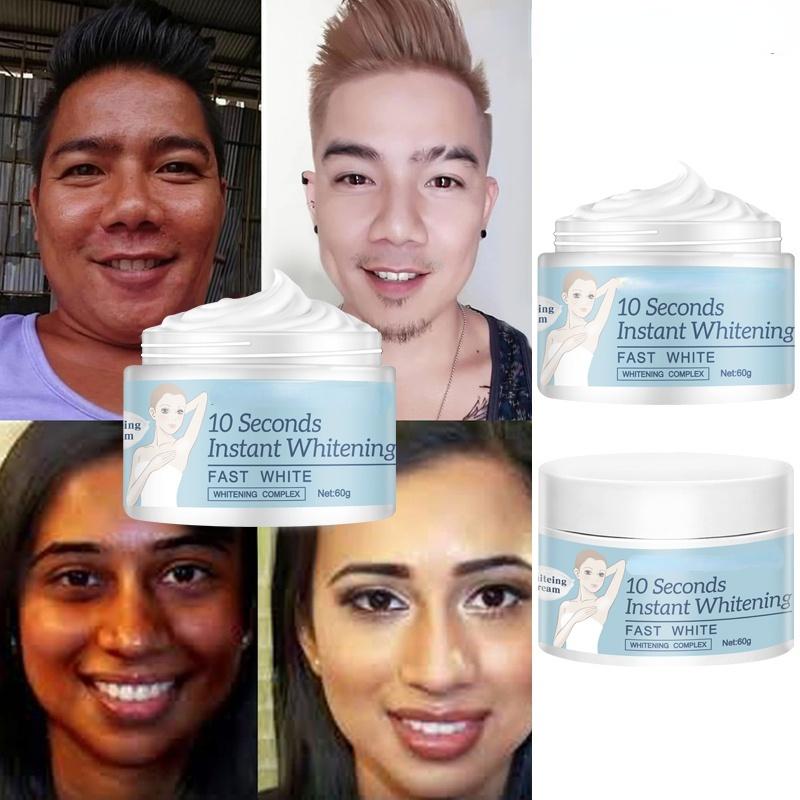 Crema blanqueadora rápida, 10 segundos, axila, axila, piernas, rodillas, Partes privadas, crema blanqueadora corporal