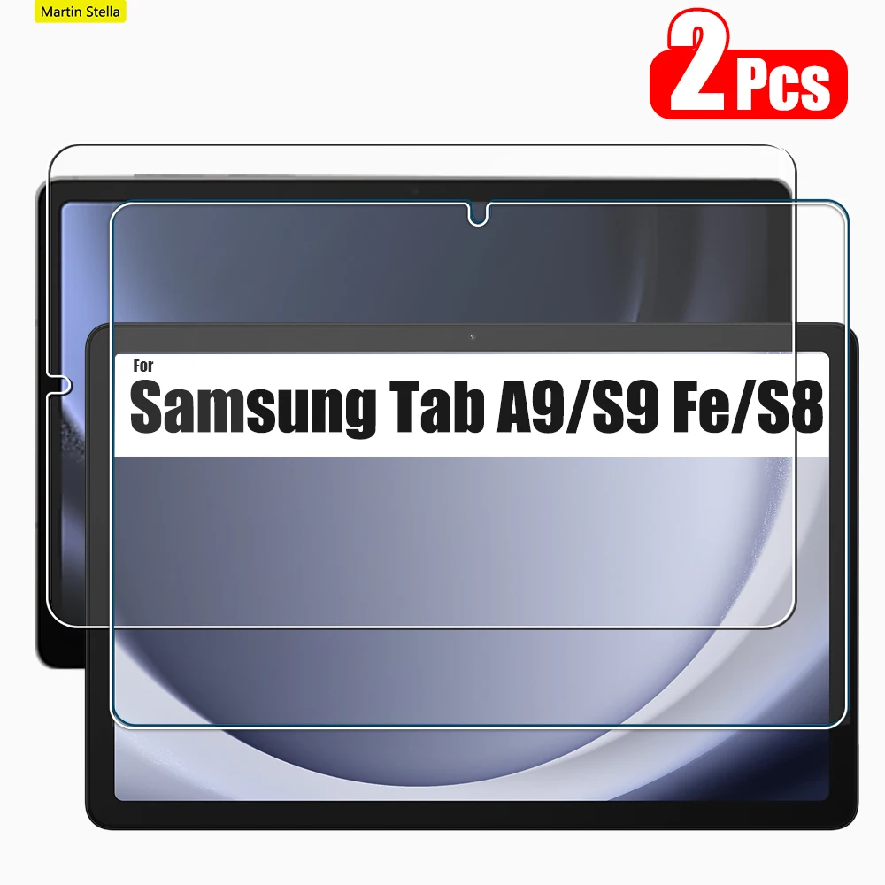 2 opakowanie osłony na ekran szkło hartowane do Samsung Galaxy Tab S9 Fe 10.9 12.4 Ultra A9 Plus 9H folia ochronna
